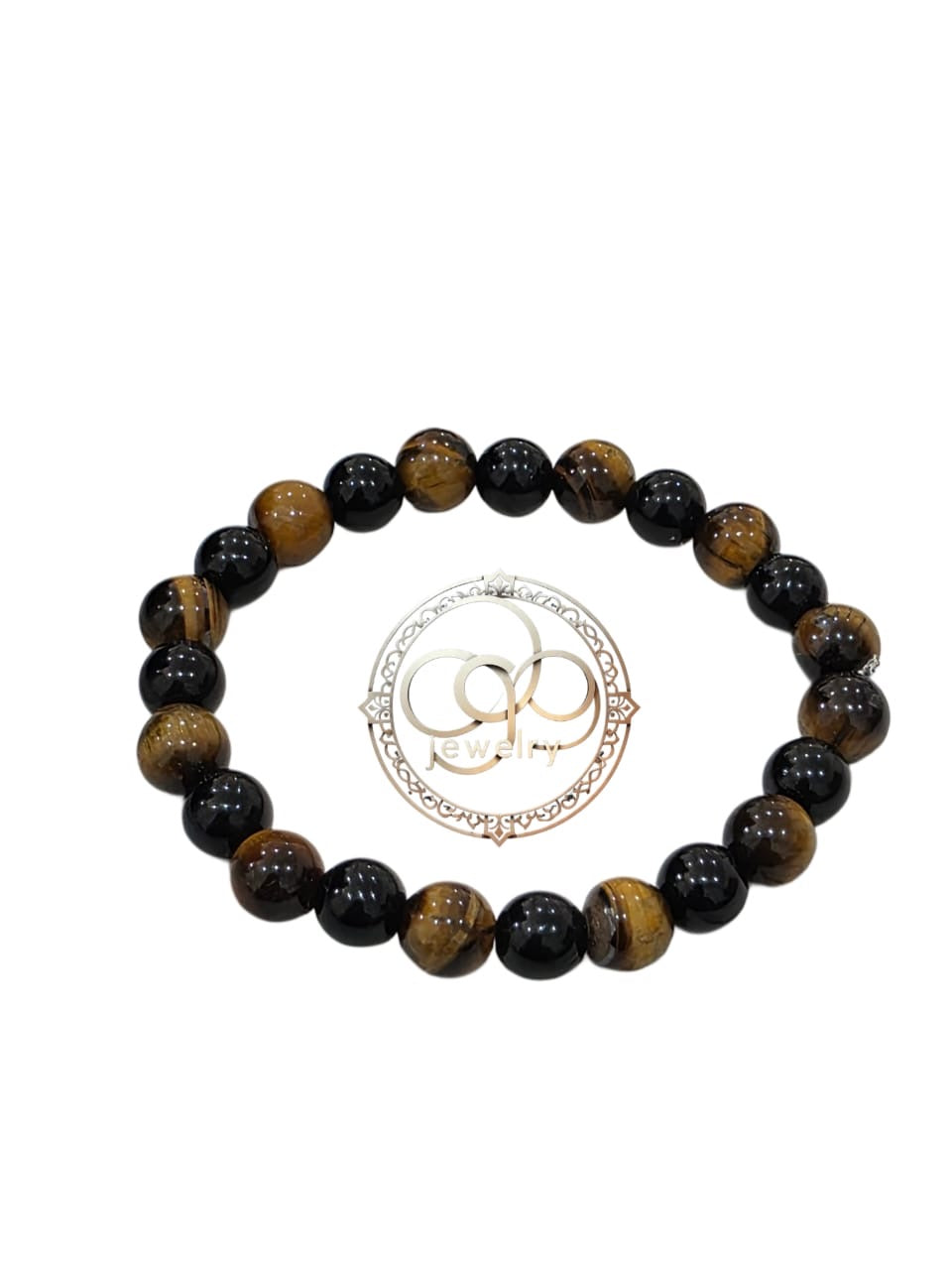 Ojo de tigre con cuarzo bracelet