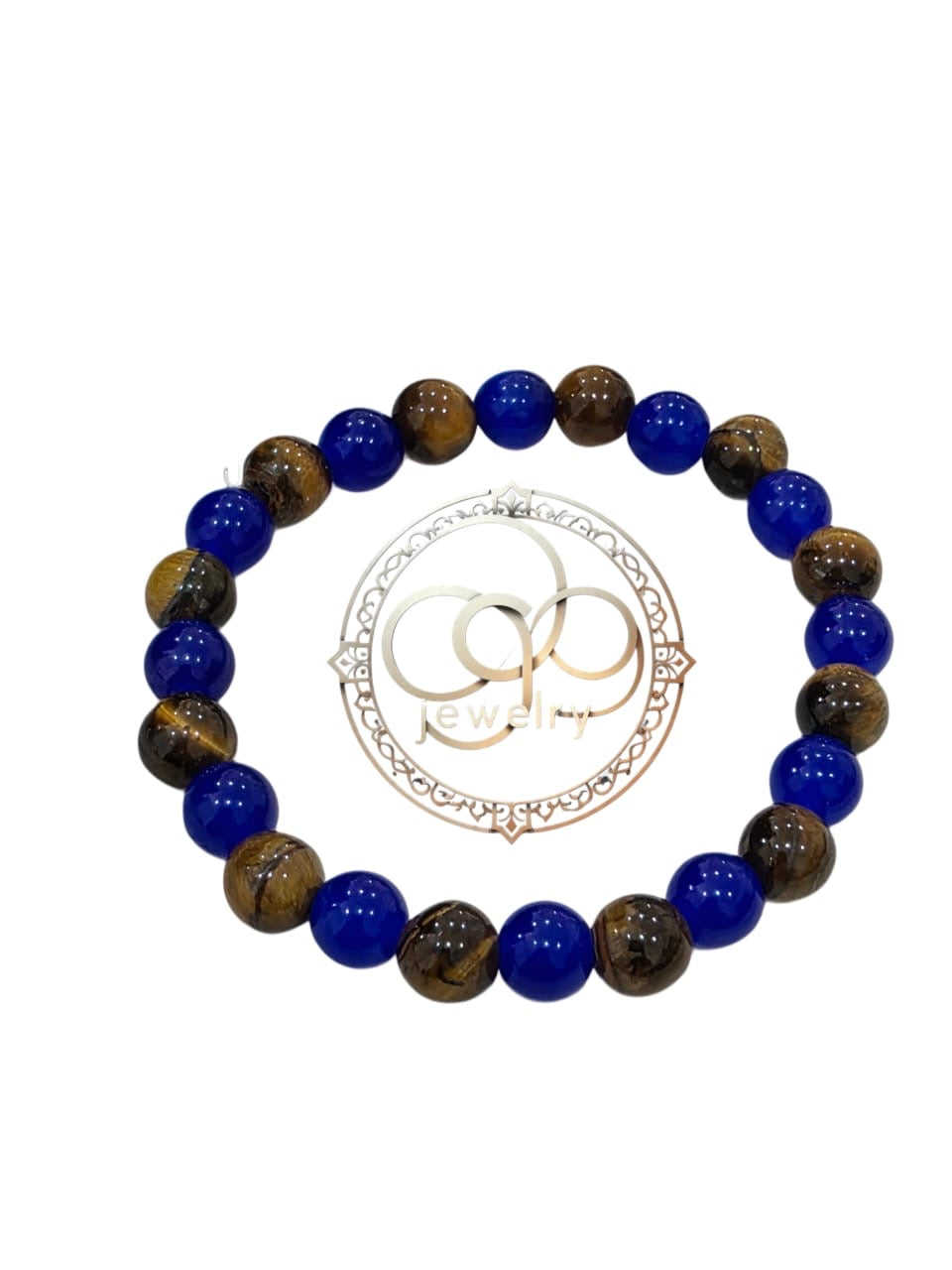 Ojo de tigre con cuarzo bracelet